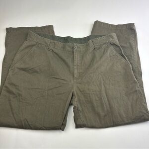 The North Face Mens Tan Brown‎ Canvas Utility Work Pants Size 40 short